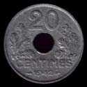 20 centimes 1942